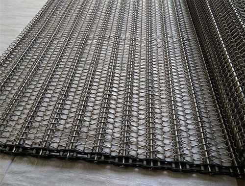 金属制品 碳钢板金属传送网带-绍兴网带-不锈钢链条网带价格